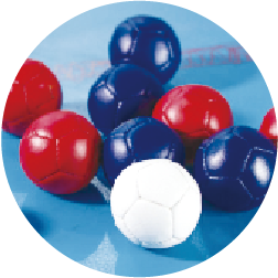 ボッチャで使われるボールの写真