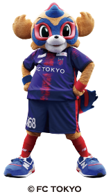 FC東京チームマスコット東京ドロンパ写真