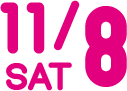 11/8(土)